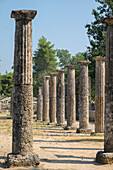 Palaistra, antike griechische Ruinen, Olympia, Griechenland