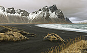 Iceland, Stokksnes, Mt. Vestrahorn.