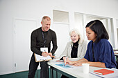 Women during workshop