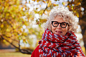 Portrait of senior woman looking at camera