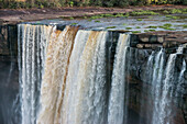 Kaieteur Falls, Guyana. The world's widest single drop waterfall, located on the Potaro River in the Kaieteur National Park.