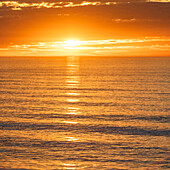 Big Sur seascape at sunset