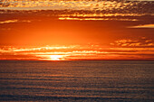 Big Sur seascape at sunset