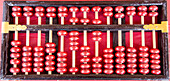 USA, Arizona, Phoenix. Chinese abacus close-up