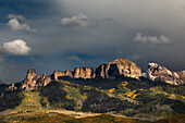 Cimarron Range im östlichen Ouray, County, Colorado