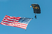 SkyFest, Flugshow, USSOCOM, Fallschirmjäger der Armee, New Smyrna Beach, Florida, USA