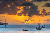 Hanalei Bay, Hawaii, Kauai, Sonnenuntergang