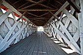 USA, Iowa, St. Charles, Imes Covered Bridge