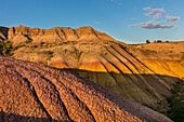 Yellow mounds in Badlands National Park, South Dakota, USA (Large format sizes available)
