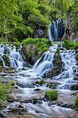 Roughlock Falls in Spearfish Canyon in the Black Hills National Forest, South Dakota, USA (Large format sizes available)