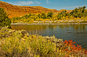 Frühherbst, Wind River, Wind River Reservat, Wyoming, USA
