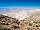 Looking north from Dante's View in Death Valley National Park, California, United States of America, North America