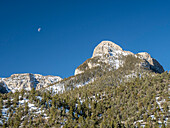 Schneebedeckte Spring Mountains National Recreation Area, Humboldt-Toiyabe National Forest, Nevada, Vereinigte Staaten von Amerika, Nordamerika