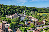 Cistercian Monastery Schontal, Jagsttal Valley, Hohenlohe, Baden-Wurttemberg, Germany, Europe