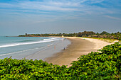 Beautiful sandy beach, Cap Skirring, Casamance, Senegal, West Africa, Africa