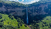 Ditinn-Wasserfall, Fouta Djallon, Guinea Conakry, Westafrika, Afrika