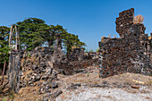 Ruins of Fort James, Kunta Kinteh Island (James Island), UNESCO World Heritage Site, Western slave trade, Gambia, Africa