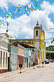 Colonial buildings, Laranjeiras, Sergipe, Brazil, South America