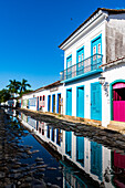 Colonial buildings, Paraty, UNESCO World Heritage Site, Brazil, South America