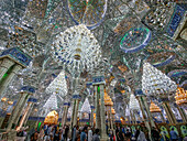 Interior of the Holy Shrine Of Imam Hossain, Karbala, Iraq, Middle East