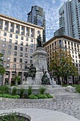 Edward VII-Denkmal im Phillips Square Park, Montreal, Québec, Kanada, Nordamerika