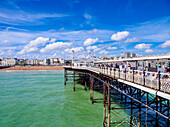 Brighton Palace Pier, City of Brighton and Hove, East Sussex, England, United Kingdom, Europe