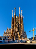 Sagrada Familia, UNESCO-Welterbestätte, Barcelona, Katalonien, Spanien, Europa