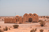 Qusayr Amra desert castle, UNESCO World Heritage Site, Jordan, Middle East