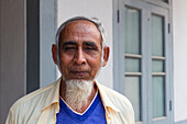 Birmanischer Mann, Hsipaw, Shan-Staat, Myanmar (Burma), Asien