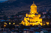 Kathedrale der Heiligen Dreifaltigkeit, Tiflis, Georgien, Zentralasien, Asien