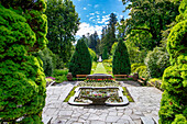 Die botanischen Gärten der Villa Taranto, Pallanza, Lago Maggiore, Bezirk Verbania, Piemont, Italienische Seen, Italien, Europa