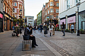 London Shopping in November, London, England, United Kingdom, Europe