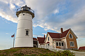 Nobska Lighthouse, Falmouth, Massachusetts, New England, United States of America, North America