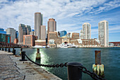 Boston Skyline in the morning, Boston, Massachusetts, New England, United States of America, North America