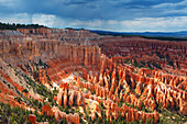 Bryce Canyon vom Inspiration Point aus, Utah, Vereinigte Staaten von Amerika, Nordamerika