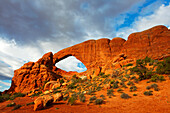 South Window, Arches National Park, Utah, Vereinigte Staaten von Amerika, Nordamerika