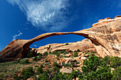 Landscape Arch, Arches National Park, Utah, United States of America, North America