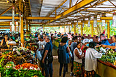 Covered food market, Havana, Cuba, West Indies, Caribbean, Central America