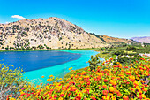 Lake Kournas, Georgioupolis, Chania, Crete, Greek Islands, Greece, Europe