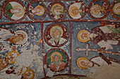 Fresken, Al Nazar Kirche (Höhlenkirche), 10. Jahrhundert, UNESCO Weltkulturerbe, Goreme, Nevsehir Merkez, Nevsehir, Anatolien, Türkei, Kleinasien, Asien