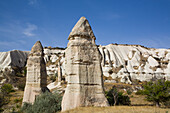 Cave Houses, Pigeon Valley, Goreme, Cappadocia Region, Nevsehir Province, Anatolia, Turkey, Asia Minor, Asia