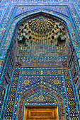 Tuman Oko-Mausoleum, Schah-I-Zinda, UNESCO-Welterbe, Samarkand, Usbekistan, Zentralasien, Asien