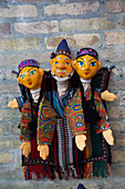 Handmade Puppets, Bukhara Puppet Theatre, Bukhara, Uzbekistan, Central Asia, Asia
