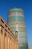 Kalta-Minarett, Ichon Qala (Itchan Kala), UNESCO-Welterbe, Chiwa, Usbekistan, Zentralasien, Asien