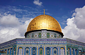 Dome of the Rock, UNESCO World Heritage Site, Temple Mount, Old City, Jerusalem, Israel, Middle East