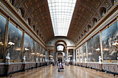 Die Galerie des Batailles im Schloss von Versailles, UNESCO-Welterbe, Versailles, Yvelines, Frankreich, Europa