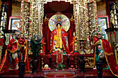 Avalokitesvara (Quan Am), der Bodhisattva des Mitgefühls (Göttin der Barmherzigkeit), Quan Am Buddhistischer Tempel, Hanoi, Vietnam, Indochina, Südostasien, Asien