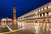 St Mark's square, Venice, Veneto, Italy, Europe