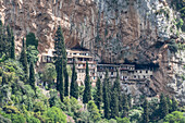 Altes Kloster auf dem Peloponnes, Griechenland, Europa