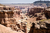 Charyn Fluss Canyon Landschaft